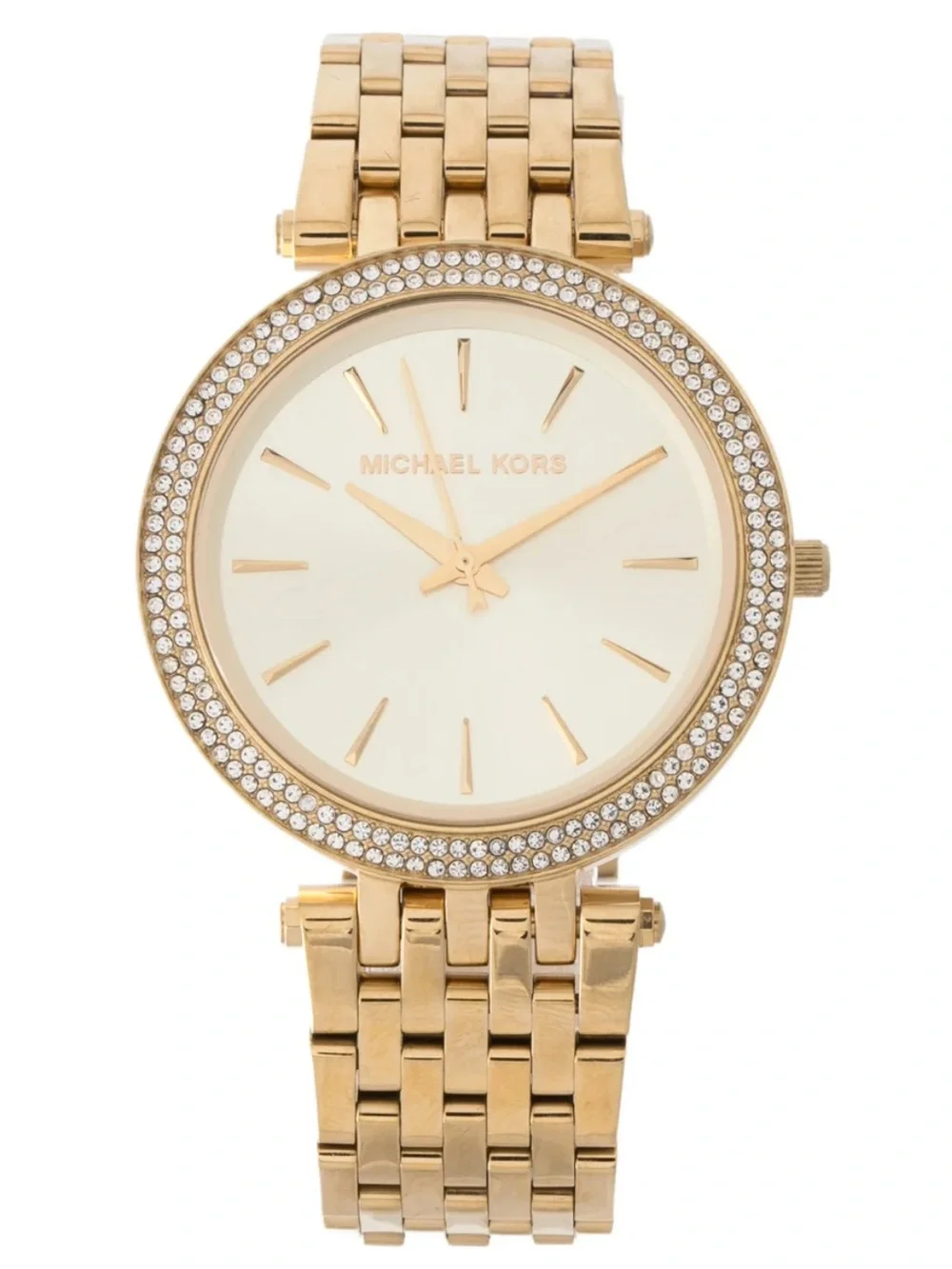 Michael Kors Gold-Tone Linked Bracelet Watch